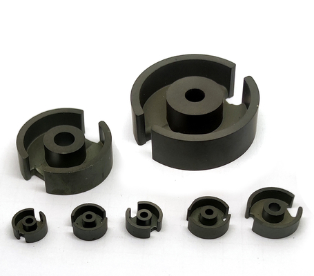 MnZn نوع وعاء المواد Ferrite Core P80 / P112 / P150 لمحول التردد العالي