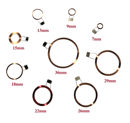 لفائف IC عالية التردد متوافقة مع بطاقة UID M1S50 7.0-36.0mm Size