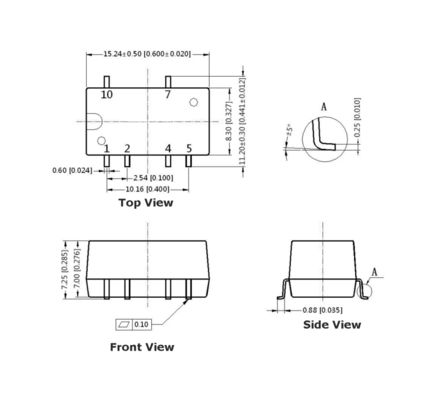 High-Precision Residual Current Sensor with Fluxgate Technology and Type B & A+6mA/DC Protection for EV Charging