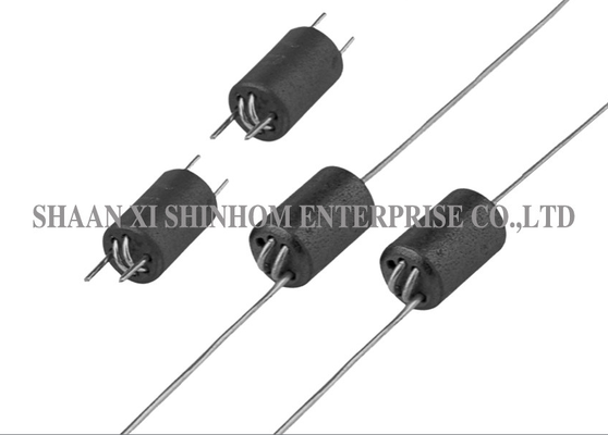 R6H Series Axial Wide Band Choke Coil Ferrite Bead Ni-Zn Ferrite for PC Board EMI/RFI Suppression