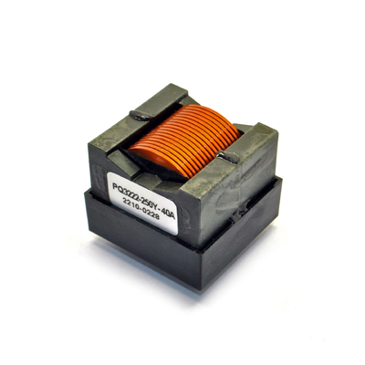 RoHS DCR 40A محاثات طاقة عالية التيار سلك نحاسي مسطح