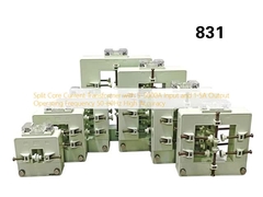 محول تيار القلب المنقسم مع مدخل 5-5000A ومخرج 1-5A تردد التشغيل 50-60 هرتز دقة عالية